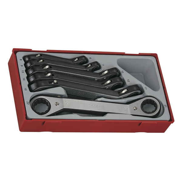 Teng Tools TTRORS - 6 Piece RORS Ratcheting Box Wrench Set TTRORS